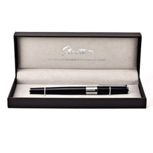 Stratton Luxury Ballpoint Pen - Black & Silver