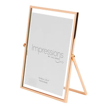Impressions Copper Finish Photo Frame Narrow Edge 5" x 7"