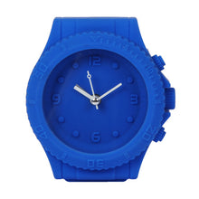 Just For Kids' Silcone Alarm Clock - Blue Watch Style