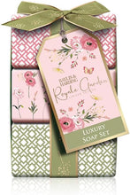 Baylis & Harding Royale Garden Rose, Poppy & Vanilla Luxury Wrapped Soaps Gift Set