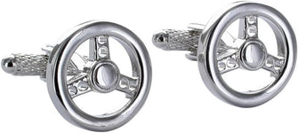 Steering Wheel Cufflinks for Men