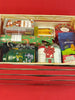 Majestic Glow Crate luxury Christmas hamper filled with festive treats in a wooden gift box