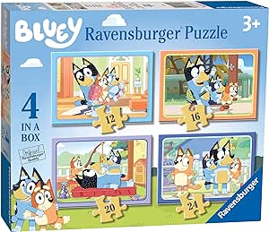 Ravensburger Bluey 4 In A Box Jigsaw Puzzle