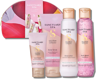 Sanctuary Spa Lily and Rose Collection Gift Set for Women