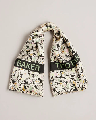 Ted Bakers Women's Floral Square Silk Scarf