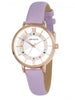 Womens Rainbow Çolourful Stones Watch - Lilac