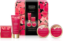 Baylis & Harding Boudiore Cherry Blossom Luxury Pamper Tin Gift Set