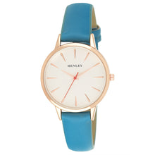 Jade Green Womens Leather Strap Wrist watch