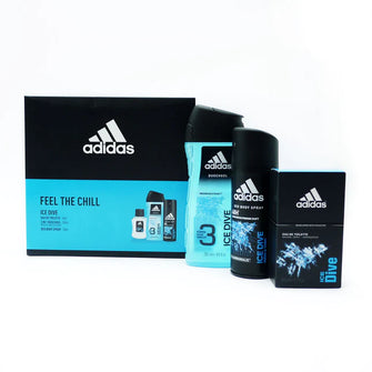 Adidas Feel the Chill Ice Dive Perfume Gift Set