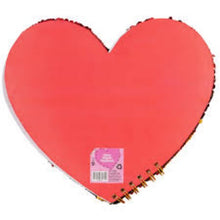 Heart Sequin MultiColoured  Notebook