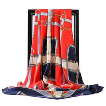 The Grand Prix Silk Square Scarf