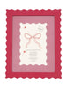 Carmine 6x4inch Scalloped Photo Frame