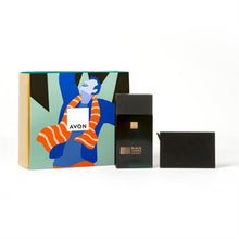 Avon Black Suede Secret EDT 100ml and Men's Wallet Giftset