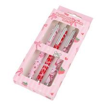 Strawberry,Bow & Hearts Boxed Pen Set
