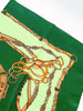 Ladies Gold Belt Silk Scarf
