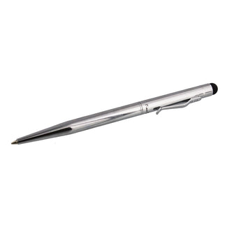 Stratton Silver Barrel Ballpoint Pen with Stylus