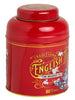 NEW ENGLISH TEA VICTORIAN VINTAGE ENGLISH BREAKFAST RED TIN