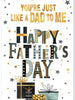 You Are Just Like a Dad To Me Father's Day Card