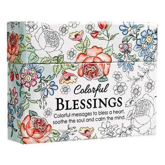 Colorful Blessings Box of Encouragement Box