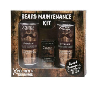 Xpel Men's Beard Grooming Gift Set - 3 Piece