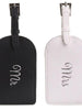 Mr and Mrs Luggage Tag Gift set for couples